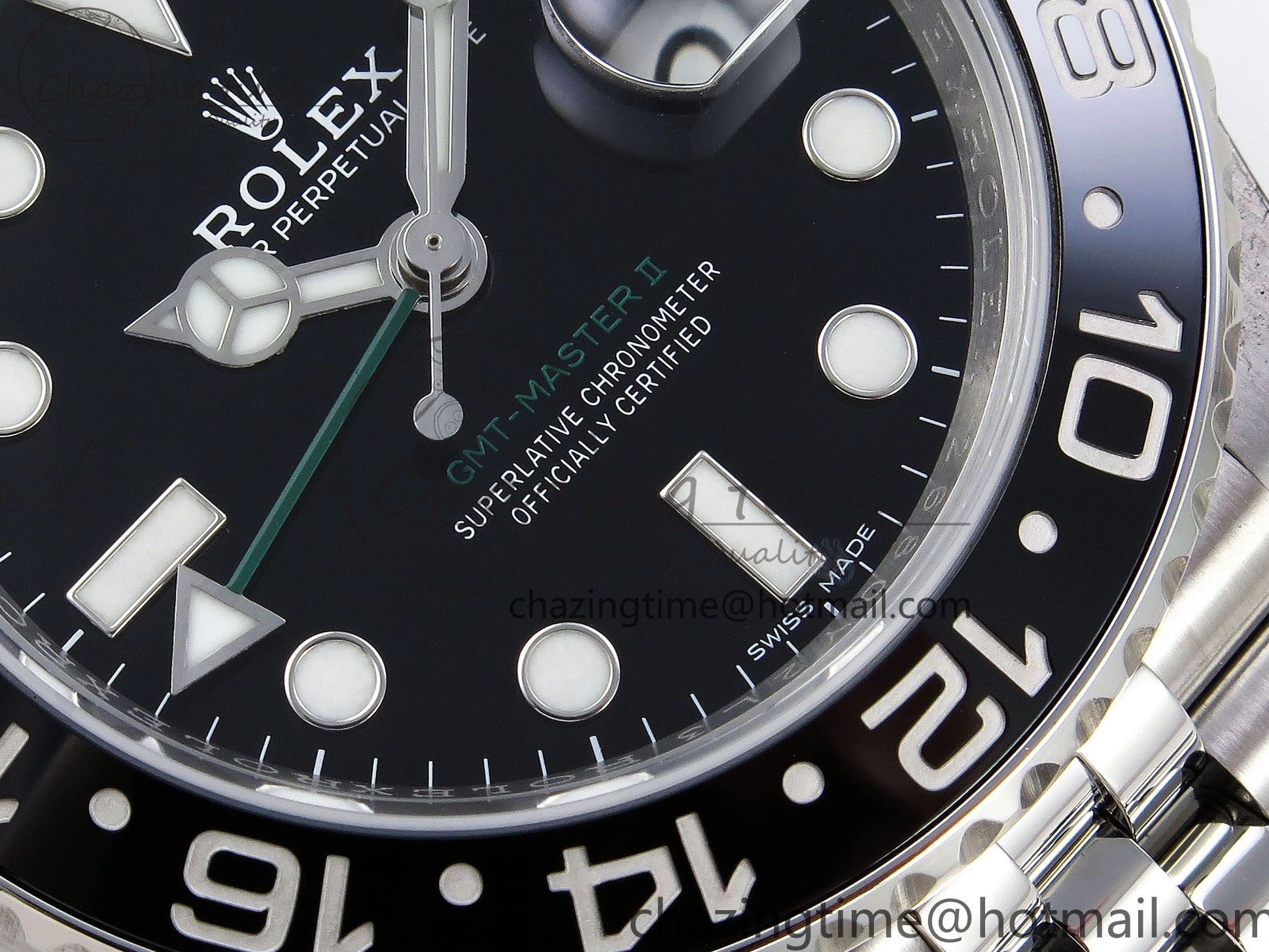 LN 116710 Master Edition Best CHS Jubilee VR3186 II SS Bracelet 904L GMT HGF on 1:1 0205